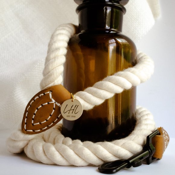 Ivory Rope Leash - Picture 3 of 5